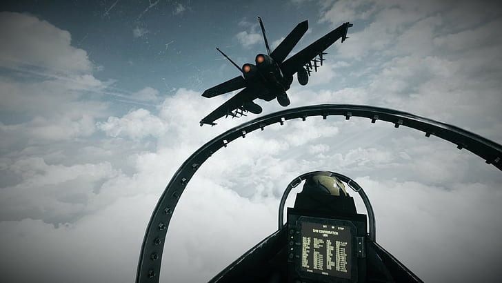 jet fighter, Battlefield 3, HD wallpaper