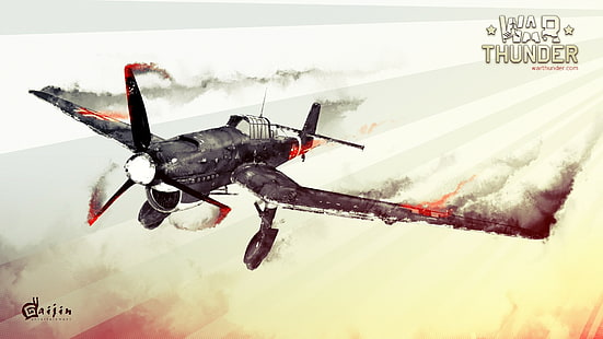 War Thunder, самолет, Gaijin Entertainment, HD обои HD wallpaper