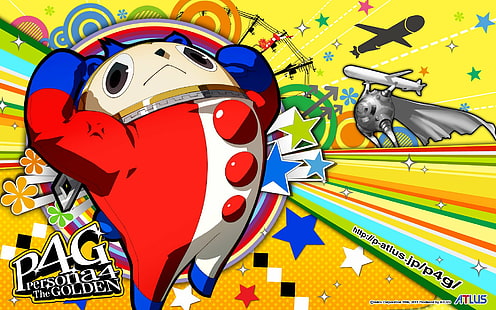 Video Game, Persona 4 Golden, Anime, Persona 4, Teddie (Persona), HD wallpaper HD wallpaper