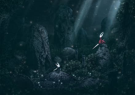 Hollow Knight, ciemny, Tapety HD HD wallpaper