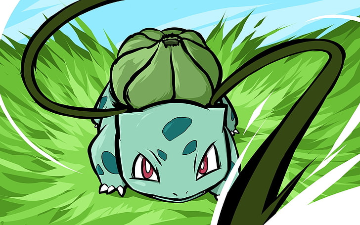 Pokemon Bulbasaur Illustration, Pokémon, Bulbasaur, Ishmam, HD-Hintergrundbild