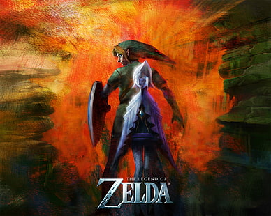 Zelda, a lenda de Zelda: Skyward Sword, Fi (a lenda de Zelda), Link, HD papel de parede HD wallpaper