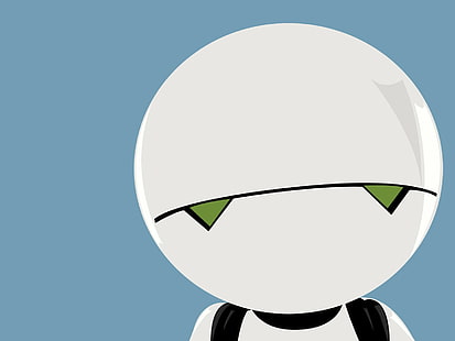 The Hitchhiker's Guide to the Galaxy, Marvin (robot), HD wallpaper HD wallpaper