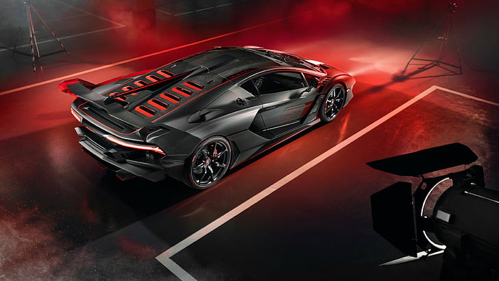 Lamborghini SC18, Supersportwagen, 2018 Autos, 4K, HD-Hintergrundbild