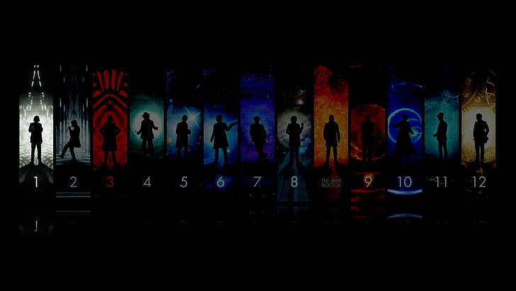verschiedene Wanddekore, Doctor Who, HD-Hintergrundbild