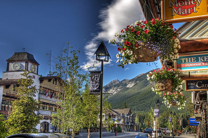 Kanada, Banff, kota, Wallpaper HD