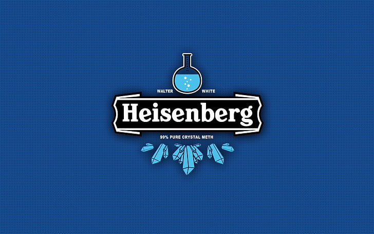 Logotipo de Heisenberg, película, serie, mal, rompiendo mal, montaña de Hein, rompiendo, metanfetamina, walter, Fondo de pantalla HD