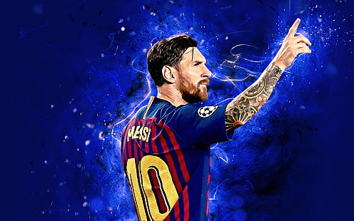Piłka nożna, Lionel Messi, FC Barcelona, Tapety HD HD wallpaper