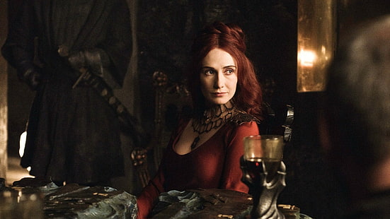 Carice van Houten, Melisandre, Game of Thrones, Wallpaper HD HD wallpaper