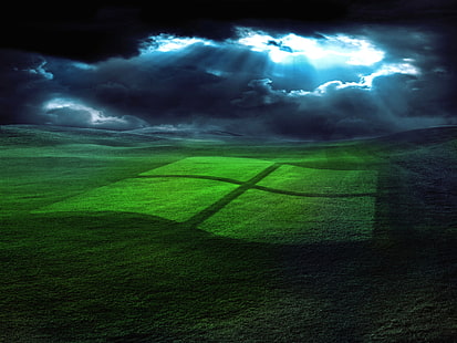Windows Farm Focus, Windows, Ферма, Фокус, HD обои HD wallpaper