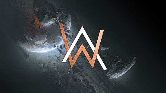 Alan Walker, Alan Walker-Logo, HD-Hintergrundbild HD wallpaper