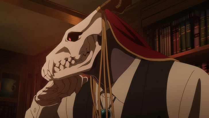 Anime, Die Braut des Alten Magiers, Elias Ainsworth, Totenkopf, HD-Hintergrundbild