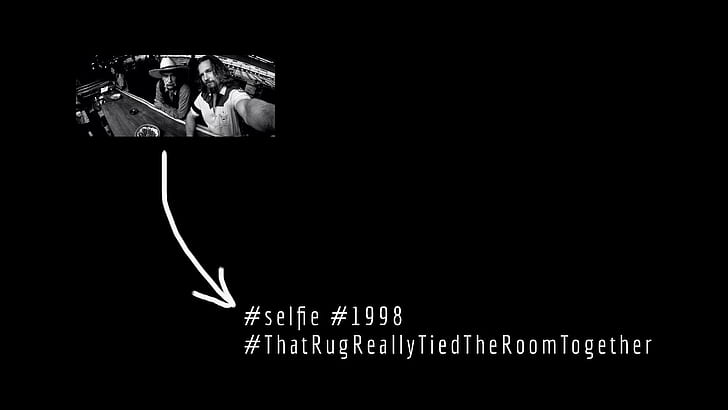 The Big Lebowski BW Black Selfie HD, black, movies, bw, the, big, lebowski, selfie, HD wallpaper