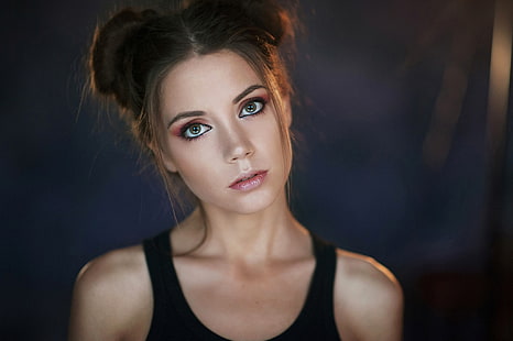 여자, Ksenia Kokoreva, 모델, 얼굴, 인물, HD 배경 화면 HD wallpaper