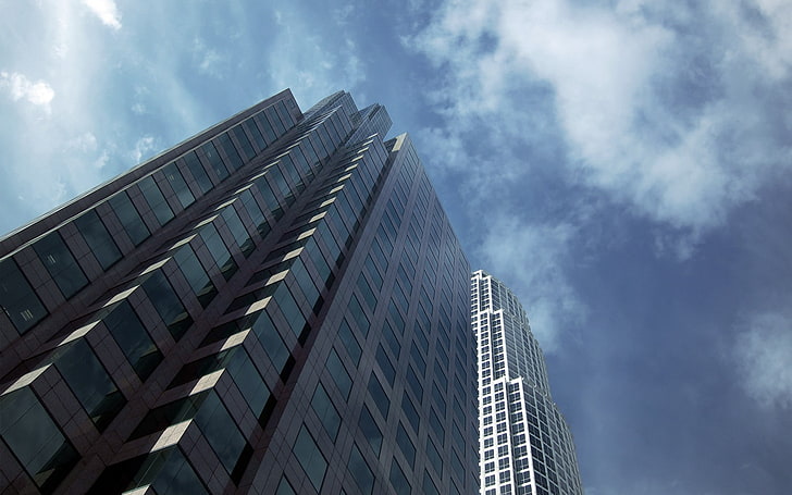ในเมืองเมืองสถาปัตยกรรมอาคารเมฆตึกระฟ้าถ่ายภาพ, วอลล์เปเปอร์ HD