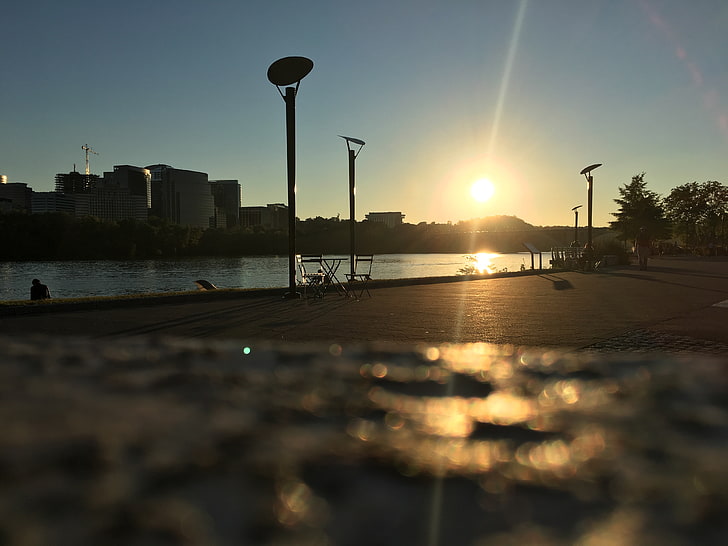 Sun, USA, Fluss, Washington, D.C., HD-Hintergrundbild