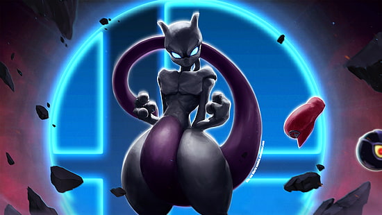 Pokemon Mewtwo Hintergrundbild, Pokémon, Mewtwo, HD-Hintergrundbild HD wallpaper