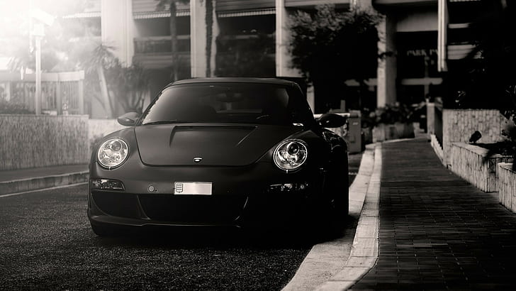 Porsche 911, mobil Jerman, supercar, Wallpaper HD