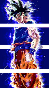 Papel de parede de Dragon Ball Z Goku, Dragon Ball Super, Filho Goku, Ultra-Instinct Goku, Dragon Ball, HD papel de parede HD wallpaper