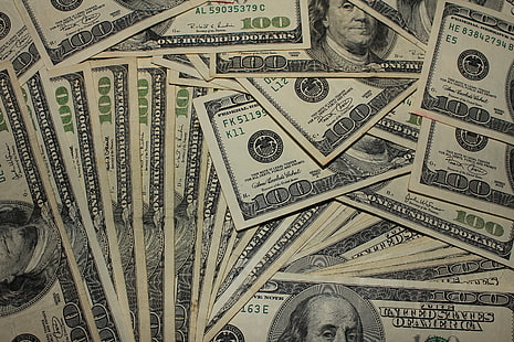 dinheiro, notas de dólar, Benjamin Franklin, HD papel de parede HD wallpaper