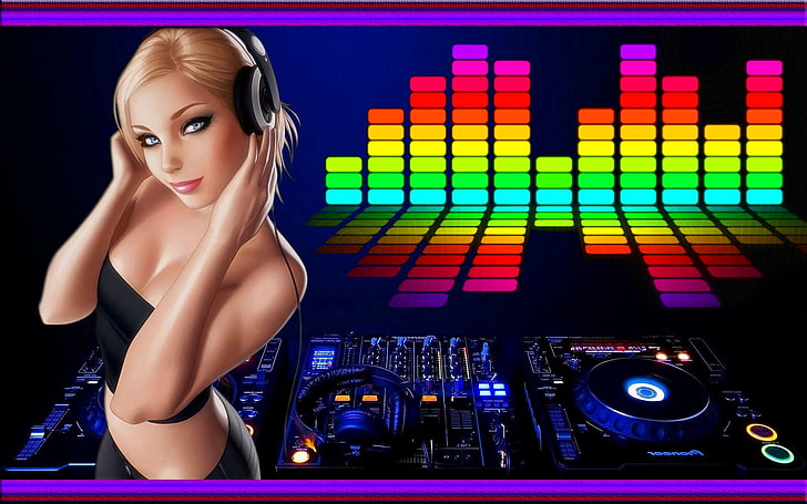 d-j, dance, disc, disco, dubstep, edm, electro, electronic, hip, hop, house, jockey, pop, HD wallpaper