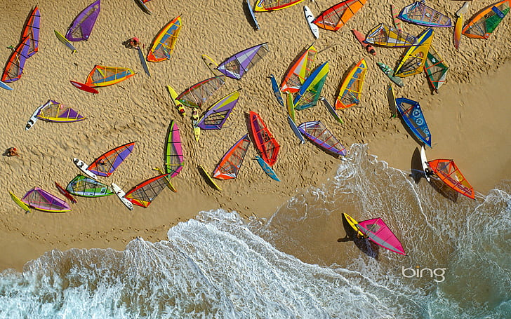 Windsurfing HD, esportes, windsurf, HD papel de parede