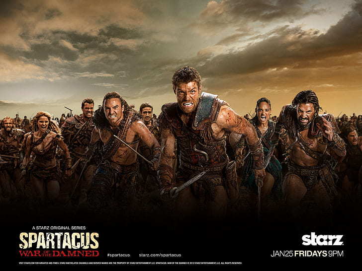 Spartacus: War of the Damned, Spartacus, War, Damned, HD wallpaper