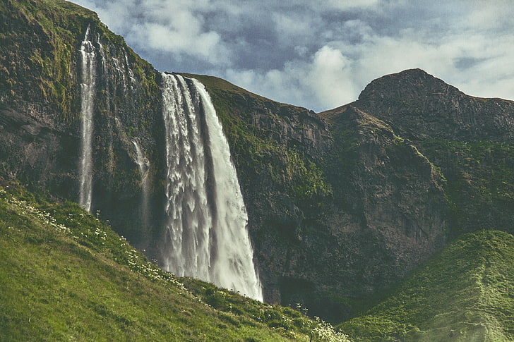 waterfalls, waterfall, river, cascade, HD wallpaper
