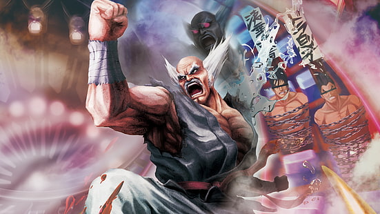 Heihachi, Street Fighter X Tekken, Fond d'écran HD HD wallpaper