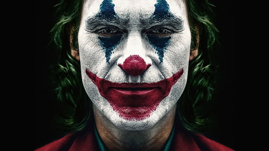 Film, Joker, Visage, Joaquin Phoenix, Fond d'écran HD HD wallpaper