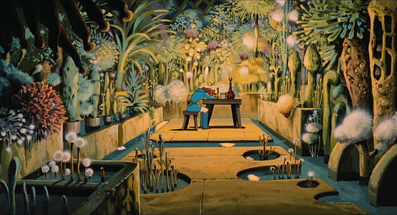 аниме, студия Ghibli, Nausicaä, Nausicaa из Долины Ветров, HD обои HD wallpaper