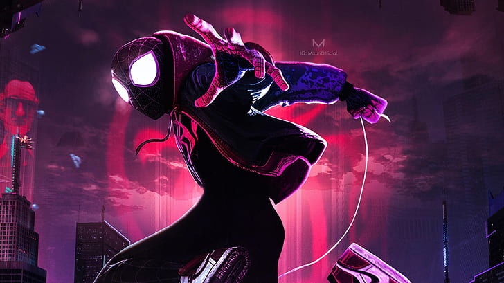 Film, Spider-Man: Into The Spider-Verse, Miles Morales, Spider-Man, Tapety HD