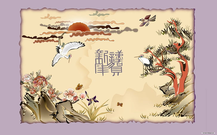 Holiday, Chinese New Year, HD wallpaper