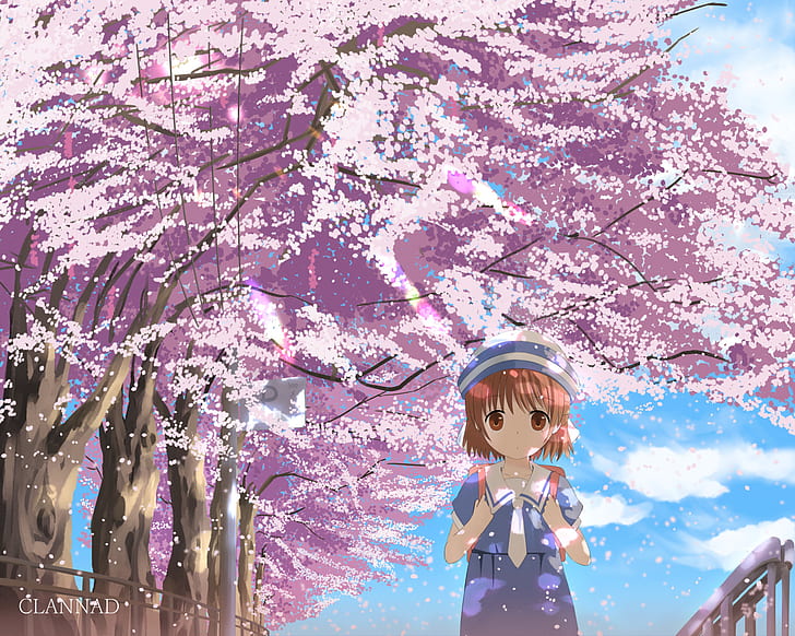 Anime, Clannad, Ushio Okazaki, HD wallpaper