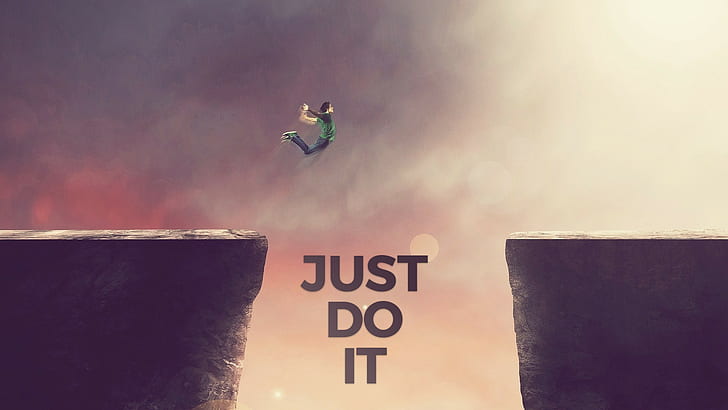motivasi, Nike, melompat, Wallpaper HD