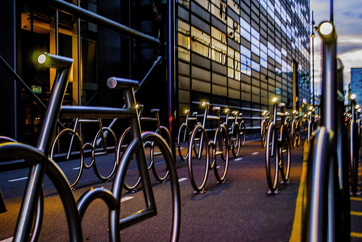 Bicicleta, Oslo, Fondo de pantalla HD