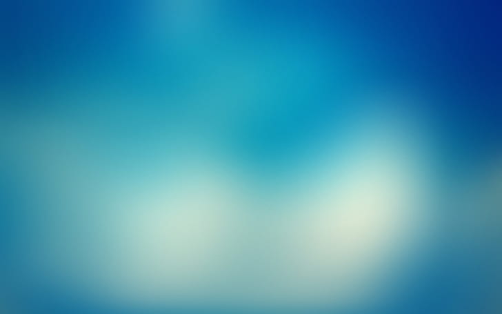 azul, desenfoque, gaussiano, minimalista, Fondo de pantalla HD