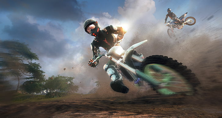 Moto Racer 4, Racing, PC, PS4, Xbox One, 4K, HD wallpaper