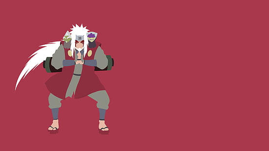 Anime, Naruto, Fukasaku (Naruto), Jiraiya (Naruto), Shima (Naruto), HD-Hintergrundbild HD wallpaper