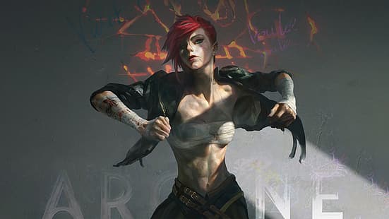 Arkan, League of Legends, Heideknite, Vi (League of Legends), HD-Hintergrundbild HD wallpaper