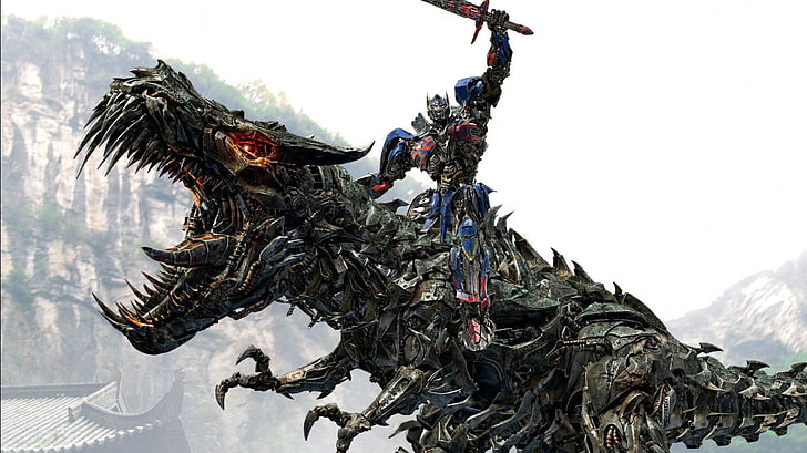 Transformers, Optimus Prime, Grimlock, Transformers: Age of Extinction, HD wallpaper