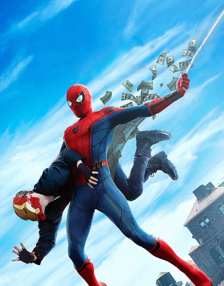Spider-Man: Homecoming, 2017, HD, Sfondo HD, sfondo telefono