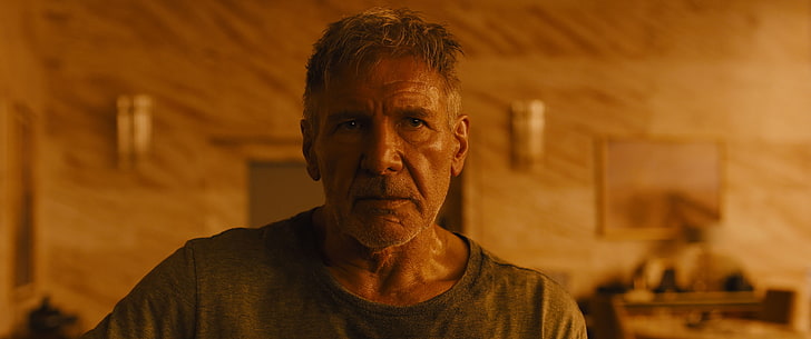 Blade Runner 2049, filmy, mężczyźni, aktor, Harrison Ford, Rick Deckard, Tapety HD