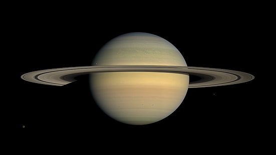 Saturnus, ruang, minimalis, Wallpaper HD HD wallpaper
