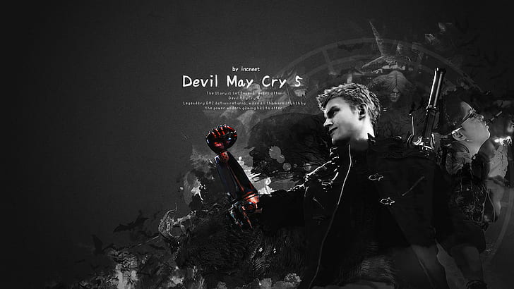 Devil May Cry, Devil May Cry 5, Nero (Devil May Cry), Wallpaper HD