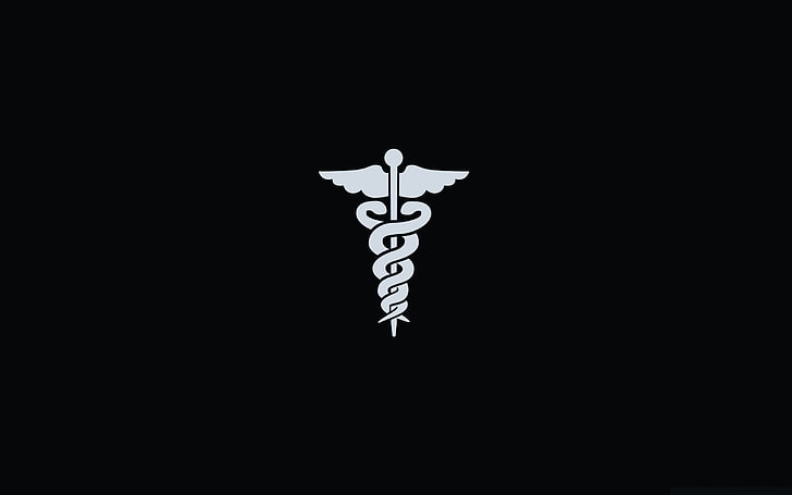 черно, символ, лекарство, HD тапет