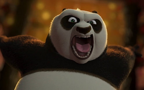 film panda bears kung fu panda po 1680x1050 Hewan Beruang HD Seni, film, panda bears, Wallpaper HD HD wallpaper
