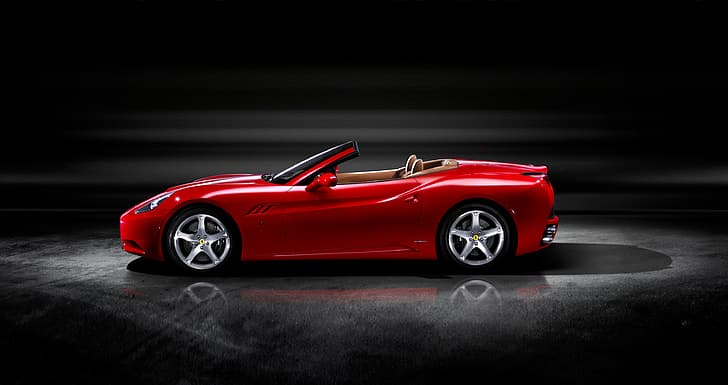 Ferrari, родстер, Калифорния, весь мир, 2008–2012 гг., HD обои
