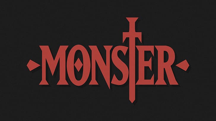 Monster (anime), anime, title, HD wallpaper