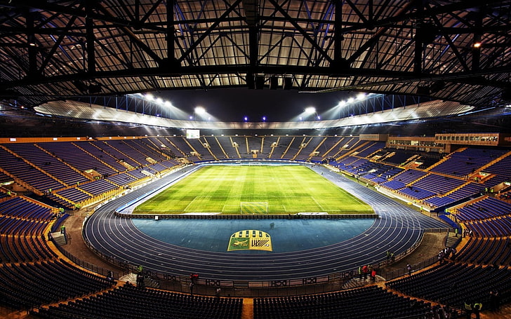 stade de football, kharkov, stade euro 2012, stade de métaliste kharkiv, métalleux, Fond d'écran HD